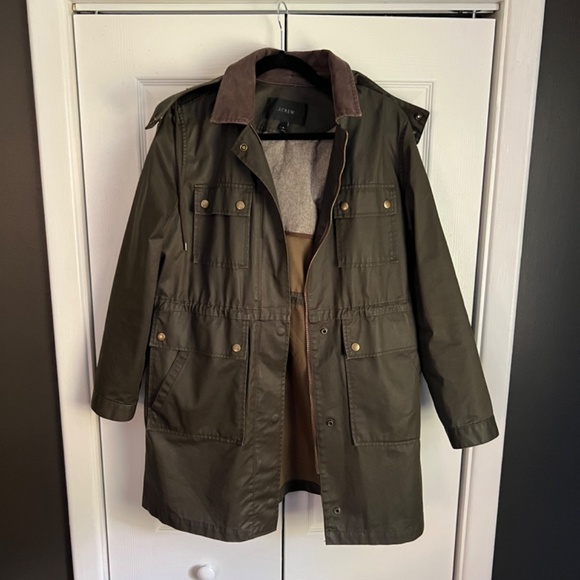 J. Crew Downtown Field Jacket Long - Picture 2 of 7